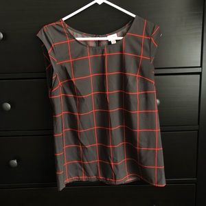 Gridded Merona shirt M
